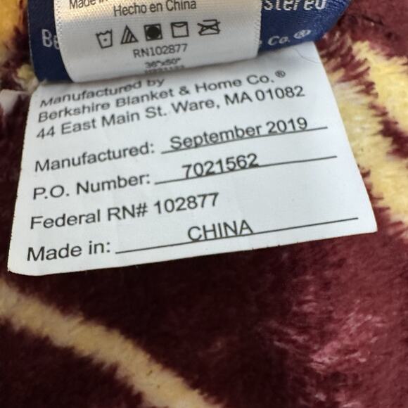 Berkshire Cuddy Buddies Hooded Wrap Throw Magic Wizard Harry Potter robe blanket - Picture 8 of 8